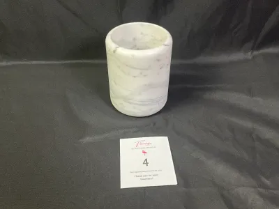 Marble Utensil Holder/Vase