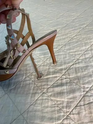 Valentino Studded Strappy Heels