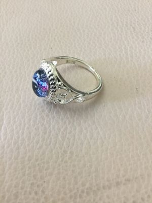Super cute 925 sterling silver love you to the moon and back ring