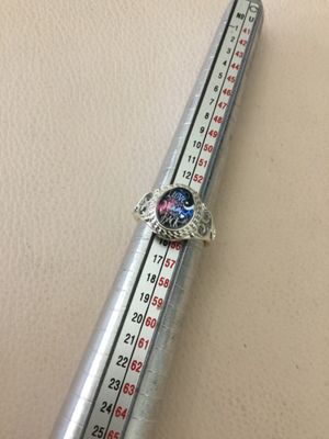 Super cute 925 sterling silver love you to the moon and back ring