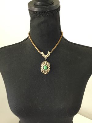 Beautiful, vintage, victorian, revival pendant necklace