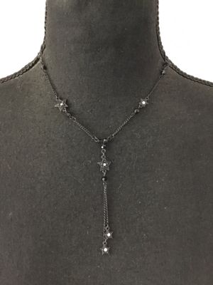 Cute shooting star dangling necklace