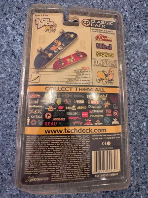Vintage Tech Deck Classic Pack Blind Skateboards Fingerboards