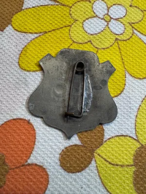Vintage Secret Agent X-9 Wisconsin News Toy Badge