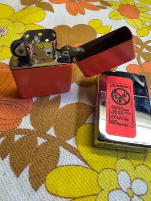 Vintage Zippo Lighters - Camel & Winston Select (Set of 2)
