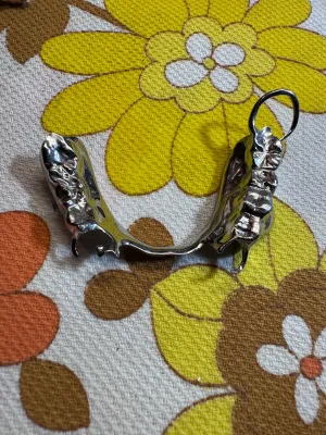 Vintage Metal Dental Partial Framework