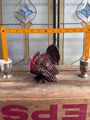 Vintage Ceramic Turkey Figurine