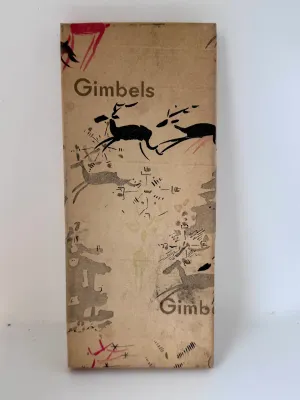 Vintage Gimbels Department Store Cardboard Gift Box