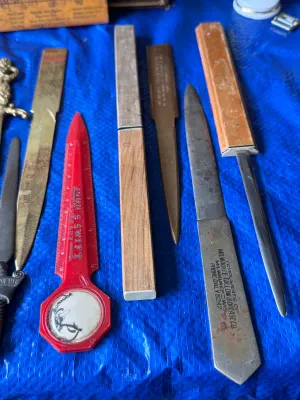 Vintage Advertising & Novelty Letter Opener Collection - 15 Pieces