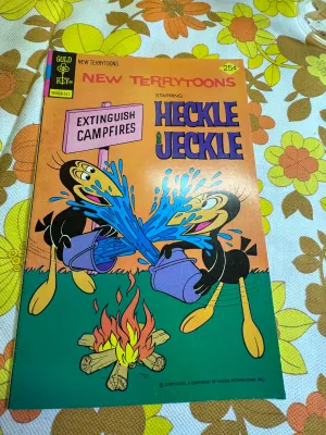 Vintage Gold Key New Terrytoons Heckle and Jeckle Comic Book (1975)