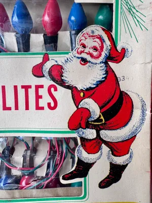 Vintage World Wide Christmas Lites 25 Light Indoor Set