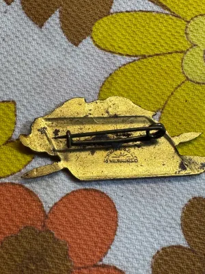 1904 Republican State Convention Madison Wis. "The Press" Pin