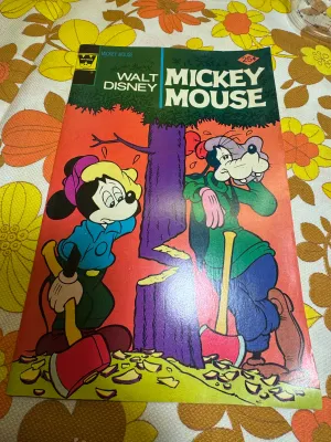 Vintage Whitman Walt Disney Mickey Mouse Comic Book (25c Cover Price)