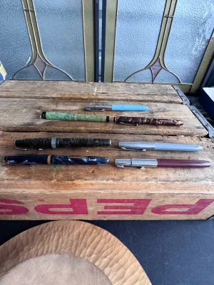 Vintage Fountain Pen Collection - Sheaffer, Parker, & More