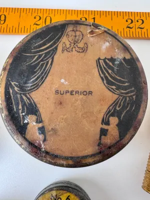 Vintage Max Factor & Miriam Collins Makeup Tins & Lipstick Cases