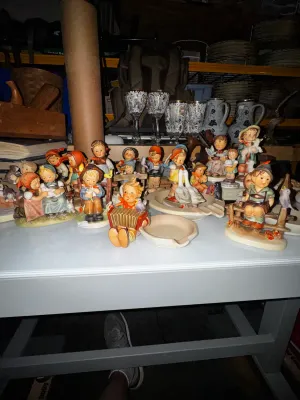 Vintage Goebel Hummel Porcelain Figurine Collection - Made in Germany