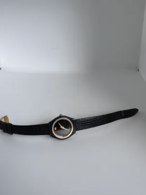 Vintage Movado Museum Watch with Genuine Royal Lizard Strap