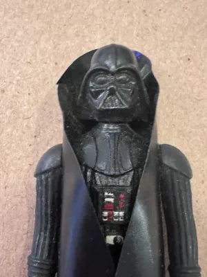 Vintage Kenner Star Wars Darth Vader Action Figure with Vinyl Cape