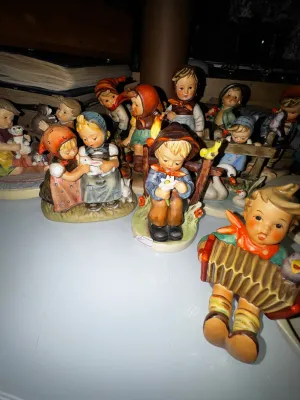 Vintage Goebel Hummel Porcelain Figurine Collection - Made in Germany