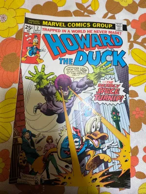 Howard the Duck #2 (1976) Marvel Comics Group Bronze Age Comic Book