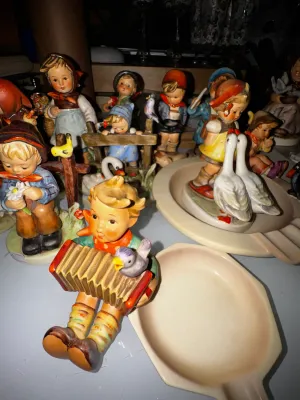Vintage Goebel Hummel Porcelain Figurine Collection - Made in Germany