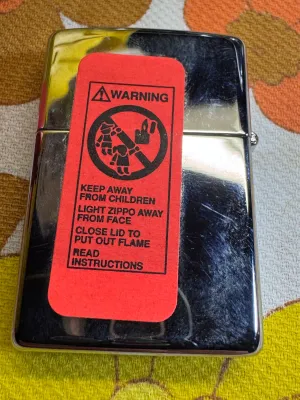 Vintage Zippo Lighters - Camel & Winston Select (Set of 2)