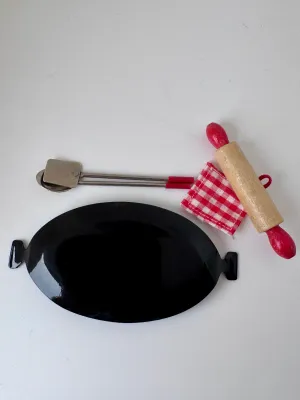 Vintage Mattel Barbie Doll Kitchen Accessories Set