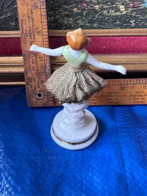 Vintage Made in Occupied Japan Porcelain Ballerina Figurine