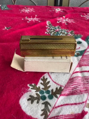 Vintage Halston solid perfume compact 1970's