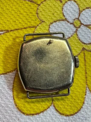 Vintage Solrex Swiss Made Cushion Case Watch Head