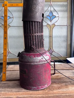 Vintage Auto Motor Heater Co. Kerosene Car Heater - Hartford, Conn.