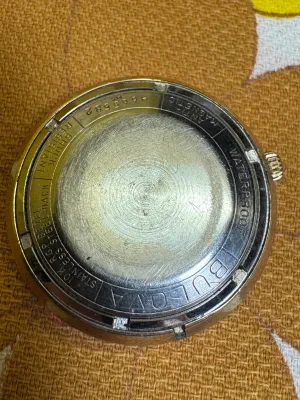 Vintage Bulova Self-Winding Watch Head - 10K R.G.P. Bezel, Swiss Made