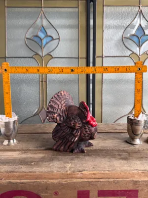 Vintage Ceramic Turkey Figurine