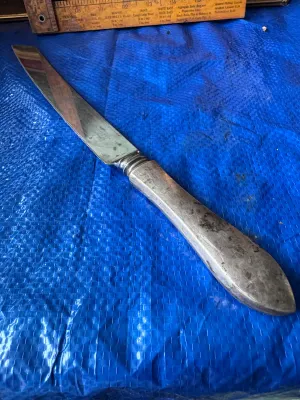 Vintage Sterling Silver Handled Butter Knife / Spreader