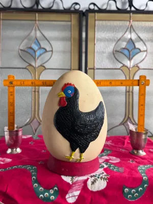 Vintage Shannon Ireland Ceramic Egg Chicken Piggy Bank