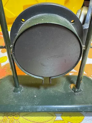 Vintage Junghans WWII German Luftwaffe Cockpit Clock on Stand