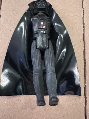 Vintage Kenner Star Wars Darth Vader Action Figure with Vinyl Cape
