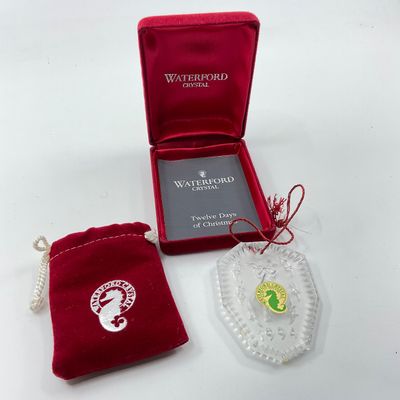3252 Waterford Crystal 12 Days of Christmas Collection “Eleven Pipers Piping” 1994