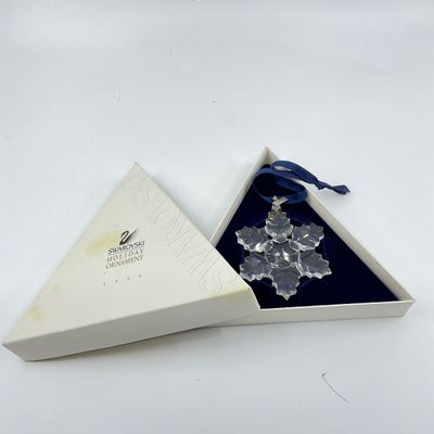 3247 Swarovski Crystal 1996 Holiday Star Ornament