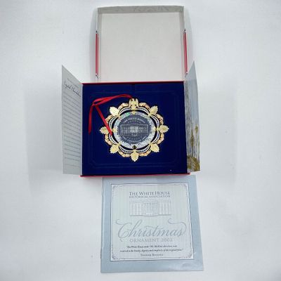 2002 White House Historical Association Christmas Ornament