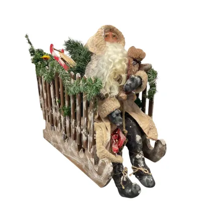 3294 Large Christmas Santa with Sleigh