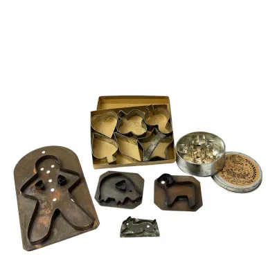 Vintage Gooseberry Patch & Metal Cookie Cutters - Set of 15+