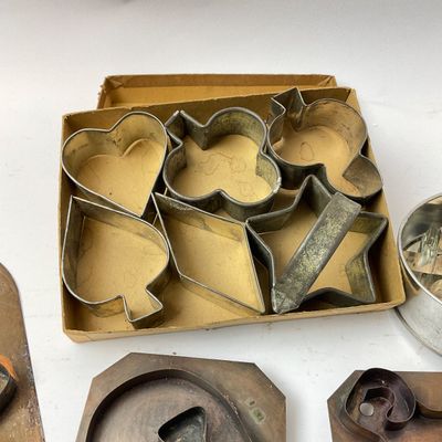 Vintage Gooseberry Patch & Metal Cookie Cutters - Set of 15+