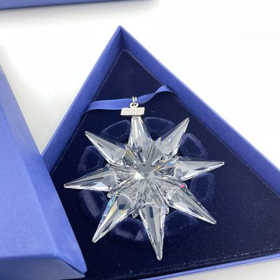 3244 Swarovski Crystal 2009 Annual Star Christmas Ornament