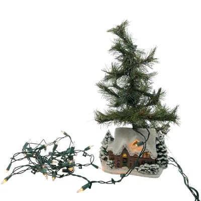 3297 Various Mini Christmas Trees Various Themes with Silver Charms