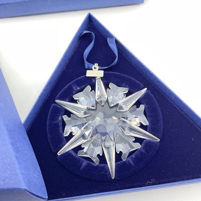 3231 Swarovski Crystal 2002 Star Christmas Ornament