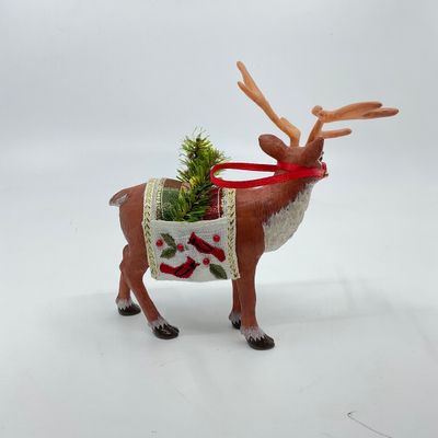 3288 Hallmark Keepsake Ornaments “ Our First Christmas & Reindeer
