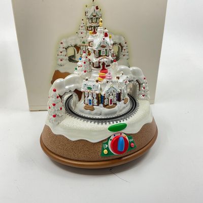 3273 Two Hallmark Keepsake Christmas Ornaments Rock Candy Railroad, Candy Cane Lane