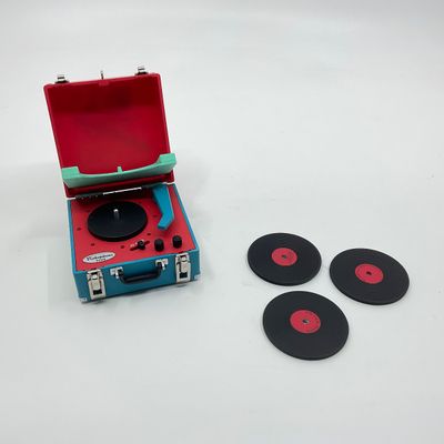 3285 Hallmark Cool Yule Record Player 2008 Ornament