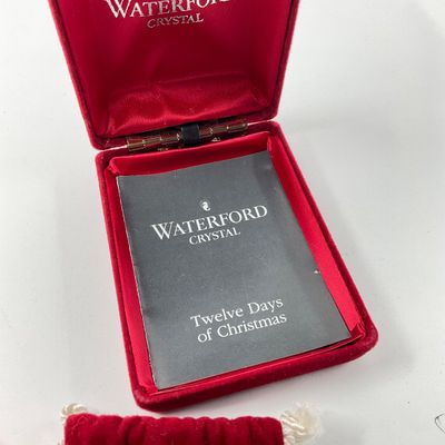 3250 Waterford Crystal 1989 Six Geese a Laying 6th Edition
